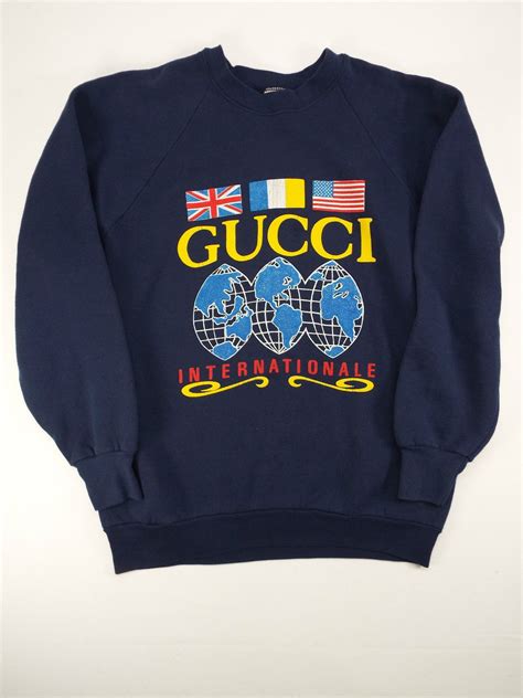 vintage gucci sweatshirt|old school gucci sweatshirts.